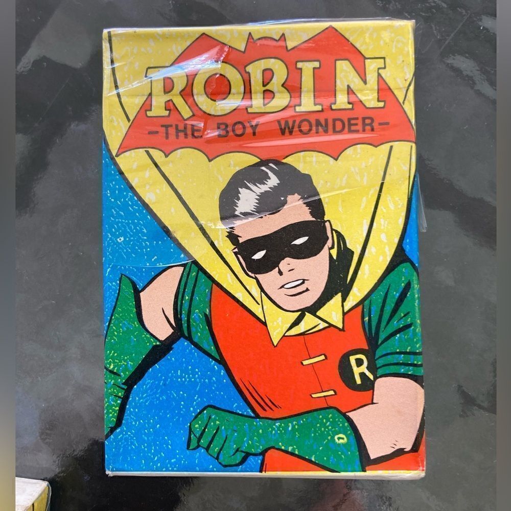 Vintage 1970's Robin The Boy Wonder Card Game NIB